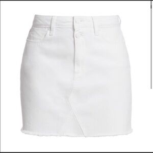 Paige denim mini skirt